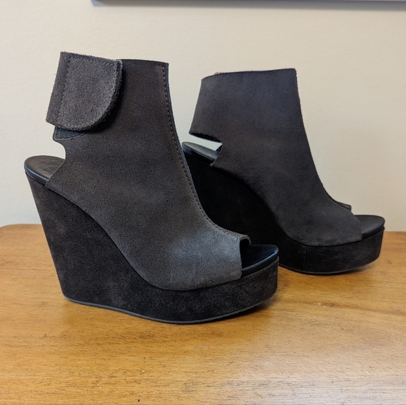 Pedro Garcia Terrie Platform Wedge Sandal - Picture 1 of 15